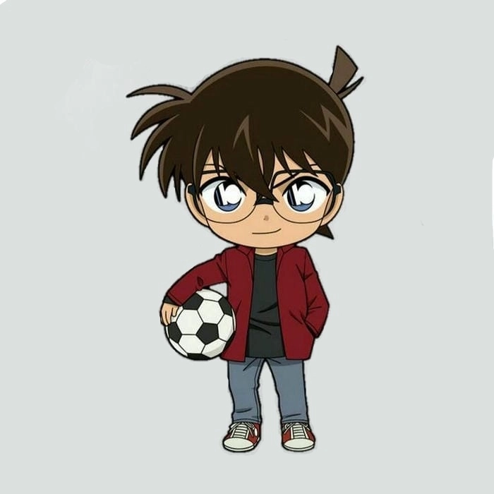 Conan chibi ảnh conan cute chuẩn trend giới trẻ yêu thích