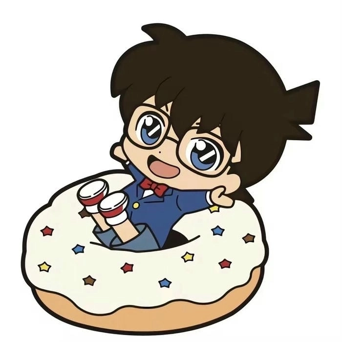 Conan chibi cute siêu xinh cho ảnh đại diện cá nhân