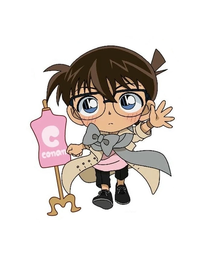 Conan chibi dễ vẽ ai cũng có thể thử vẽ chỉ với vài nét