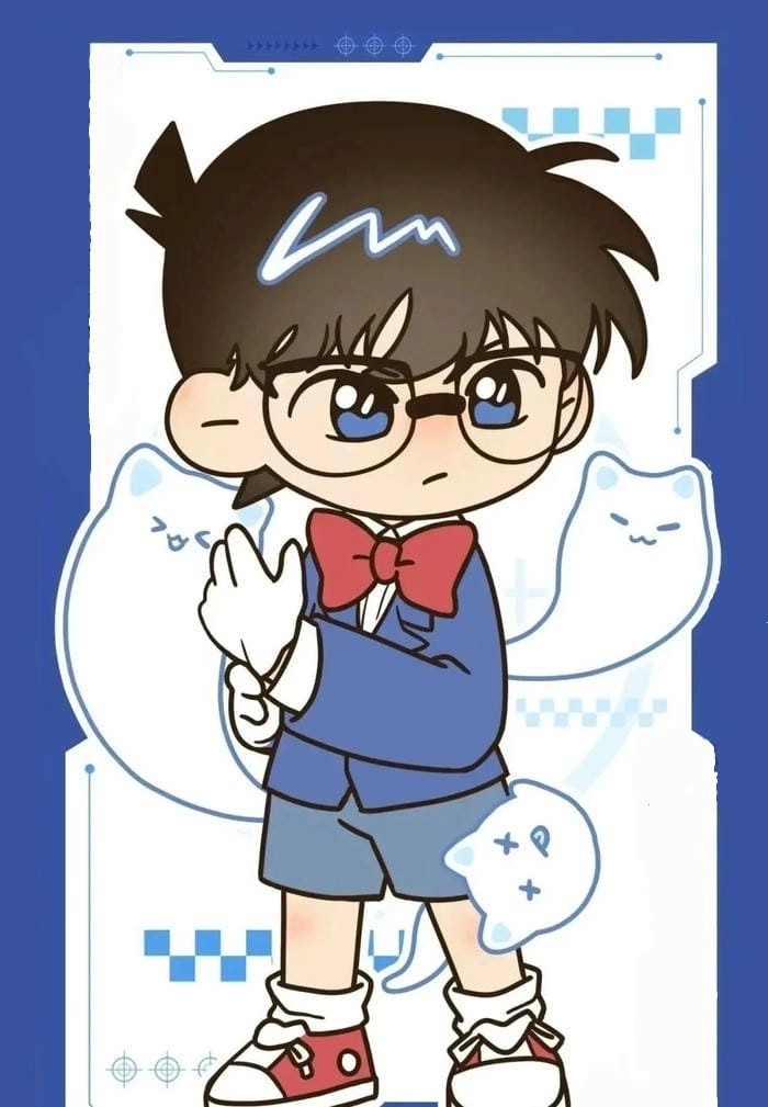 Conan chi bi phiên bản viết khác nhưng vẫn dễ thương