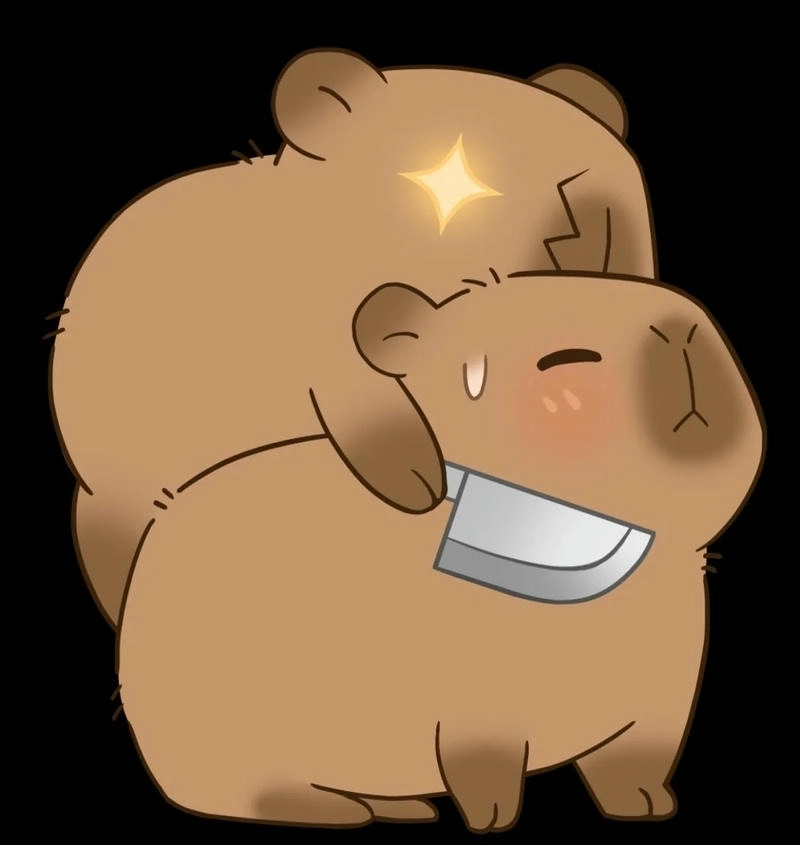 Bộ sưu tập hình cute hình capybara chibi cute khiến ai nhìn cũng mê