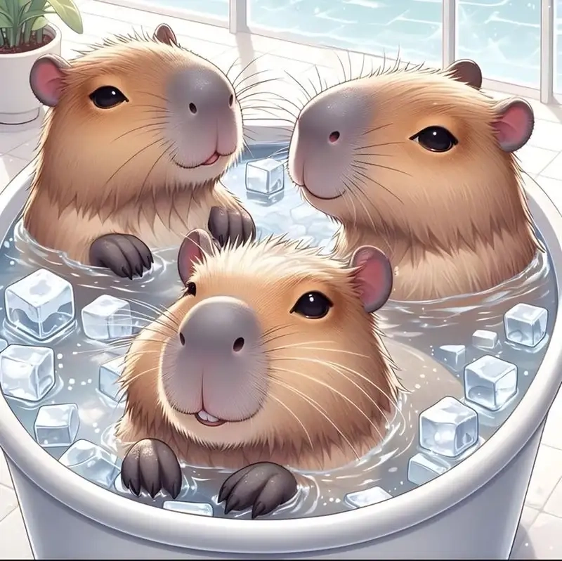 Tải ngay hình capybara chibi dễ thương cho bộ sưu tập ảnh cute