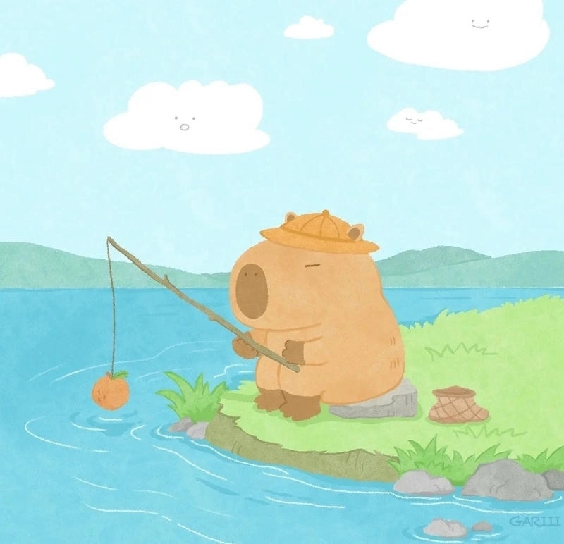 Tổng hợp chibi hình ảnh capybara chibi đẹp mê ly cho bạn yêu thích