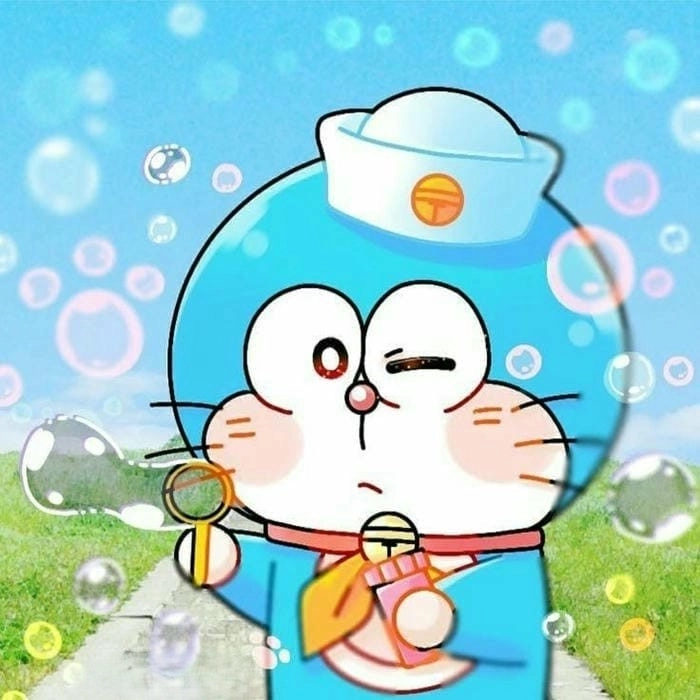 Vẽ doraemon chibi cute sáng tạo kiểu dáng siêu yêu