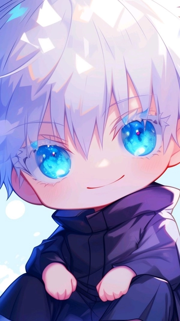 Say đắm trước cute Gojo chibi face đáng yêu