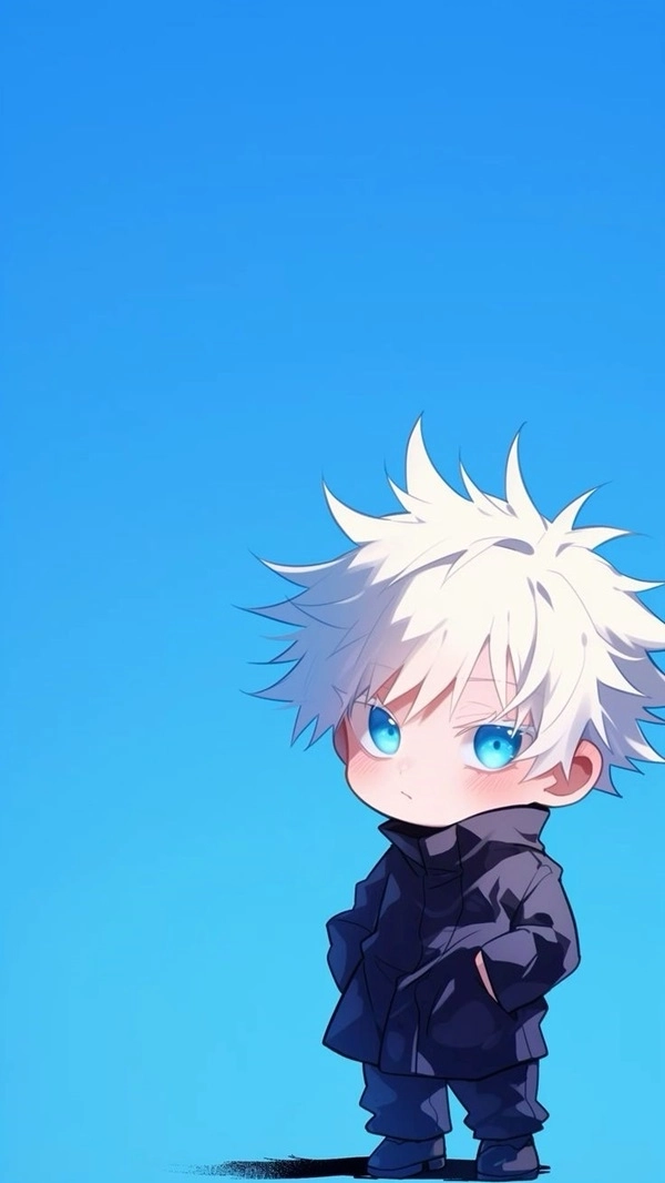 Tổng hợp hình Gojo chibi cute ngọt ngào nhất