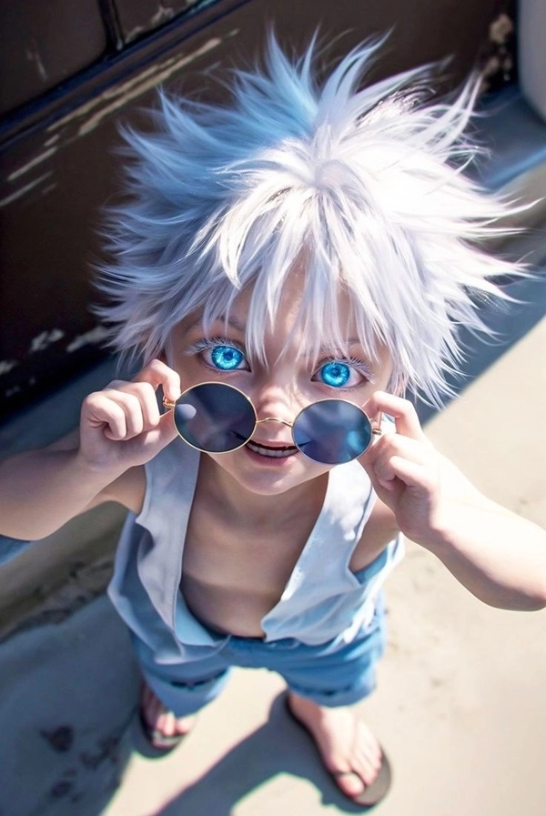 Ngầu lòi với bộ ảnh Gojo chibi ngầu đẹp