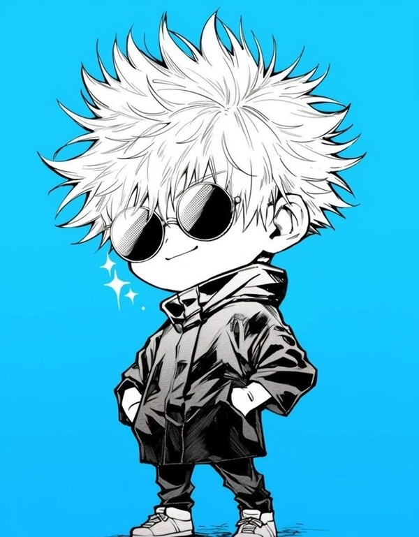 Góc nhìn dễ thương của thầy Gojo chibi