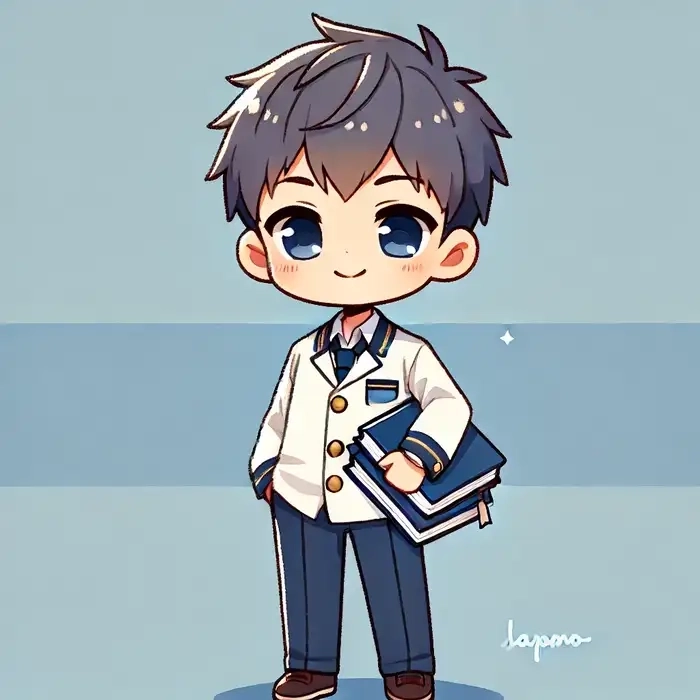 Làm mới profile với avatar chibi nam cute siêu dễ thương