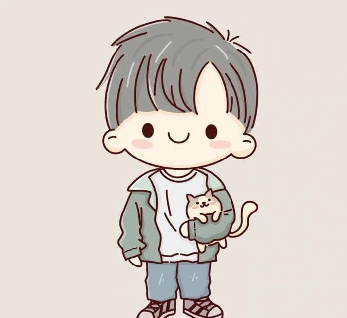 Thể hiện cá tính với lạnh lùng hình chibi nam cute chất lừ