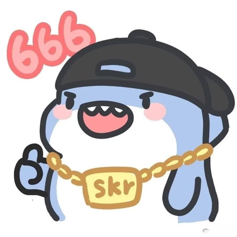 Lưu ngay ảnh cá mập chibi ngộ nghĩnh và hút mắt