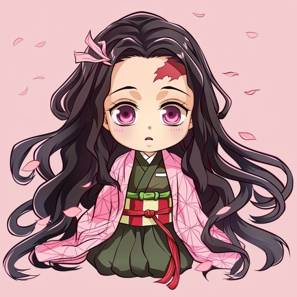 Dùng avatar nezuko chibi để thể hiện cá tính dễ thương