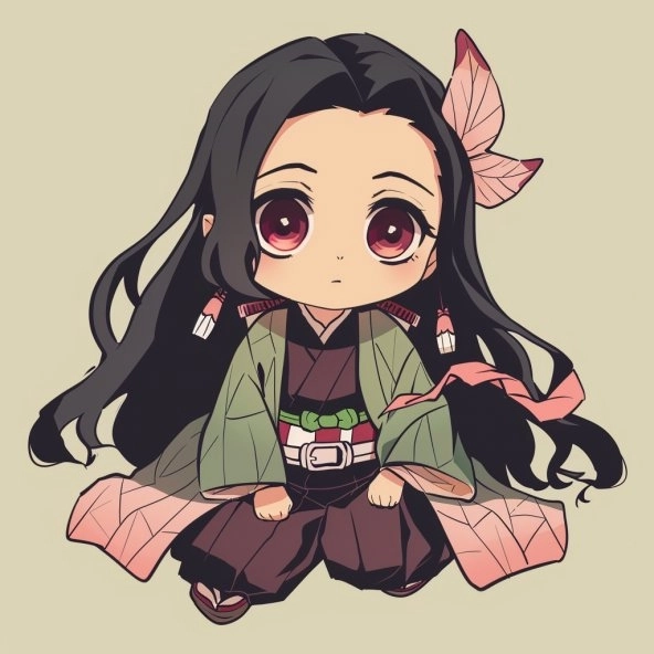 Cùng học cách vẽ nezuko chibi cực nhanh cực dễ