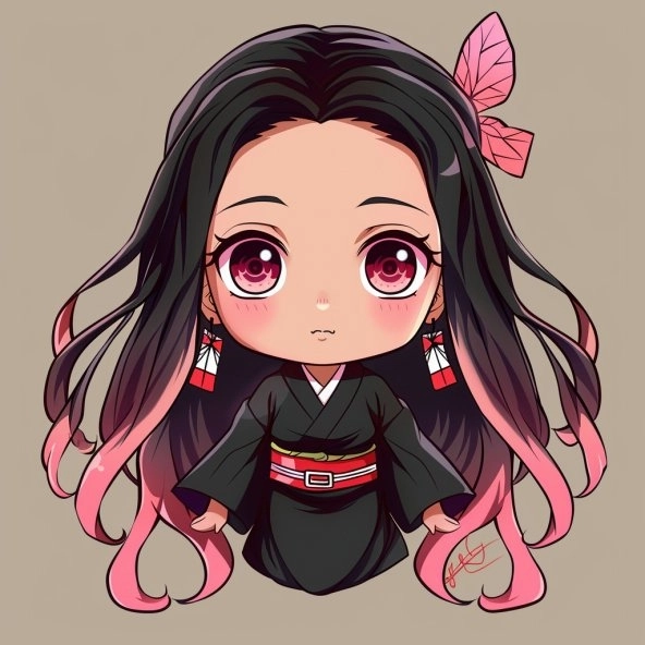 Chiêm ngưỡng hình ảnh nezuko chibi đẹp chuẩn kawaii