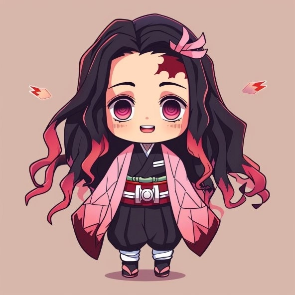 Bộ sưu tập anime nezuko chibi cute siêu dễ thương