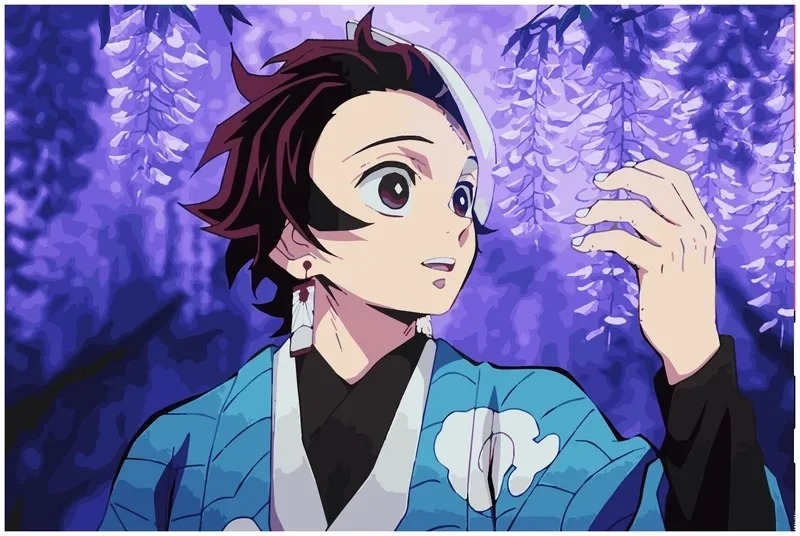 Tự tay Drawing Tanjiro chibi dễ như chơi