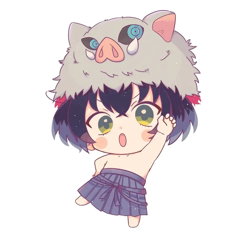 Ngắm bộ chibi cute hình ảnh thanh gươm diệt quỷ chibi lung linh