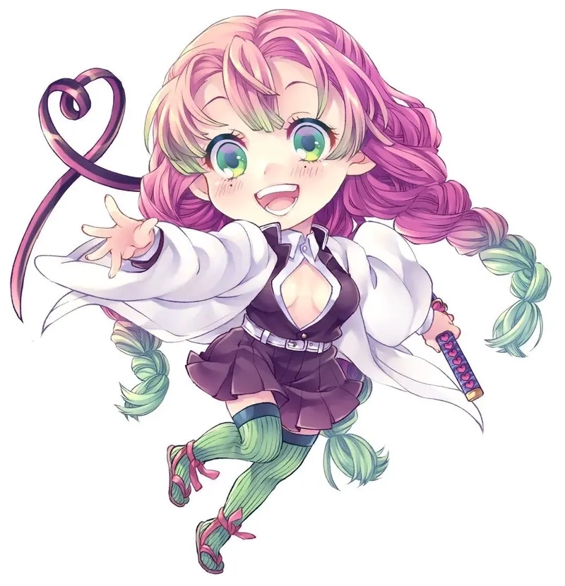 Thưởng thức bộ thanh gươm diệt quỷ chibi tanjiro cực ngầu