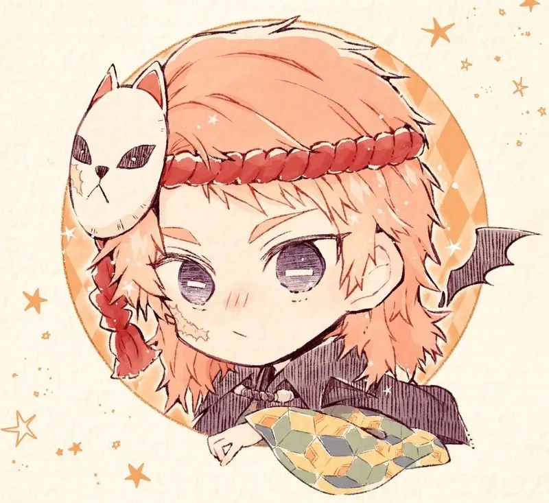 Xem ngay ảnh thanh gươm diệt quỷ chibi cực kỳ sinh động