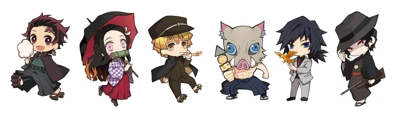 Khám phá thanh gươm diệt quỷ phiên bản chibi đáng yêu