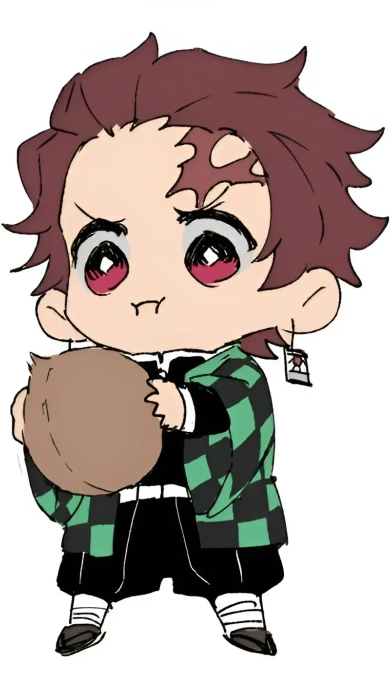 Thưởng thức ngay tranh thanh gươm diệt quỷ chibi đầy màu sắc