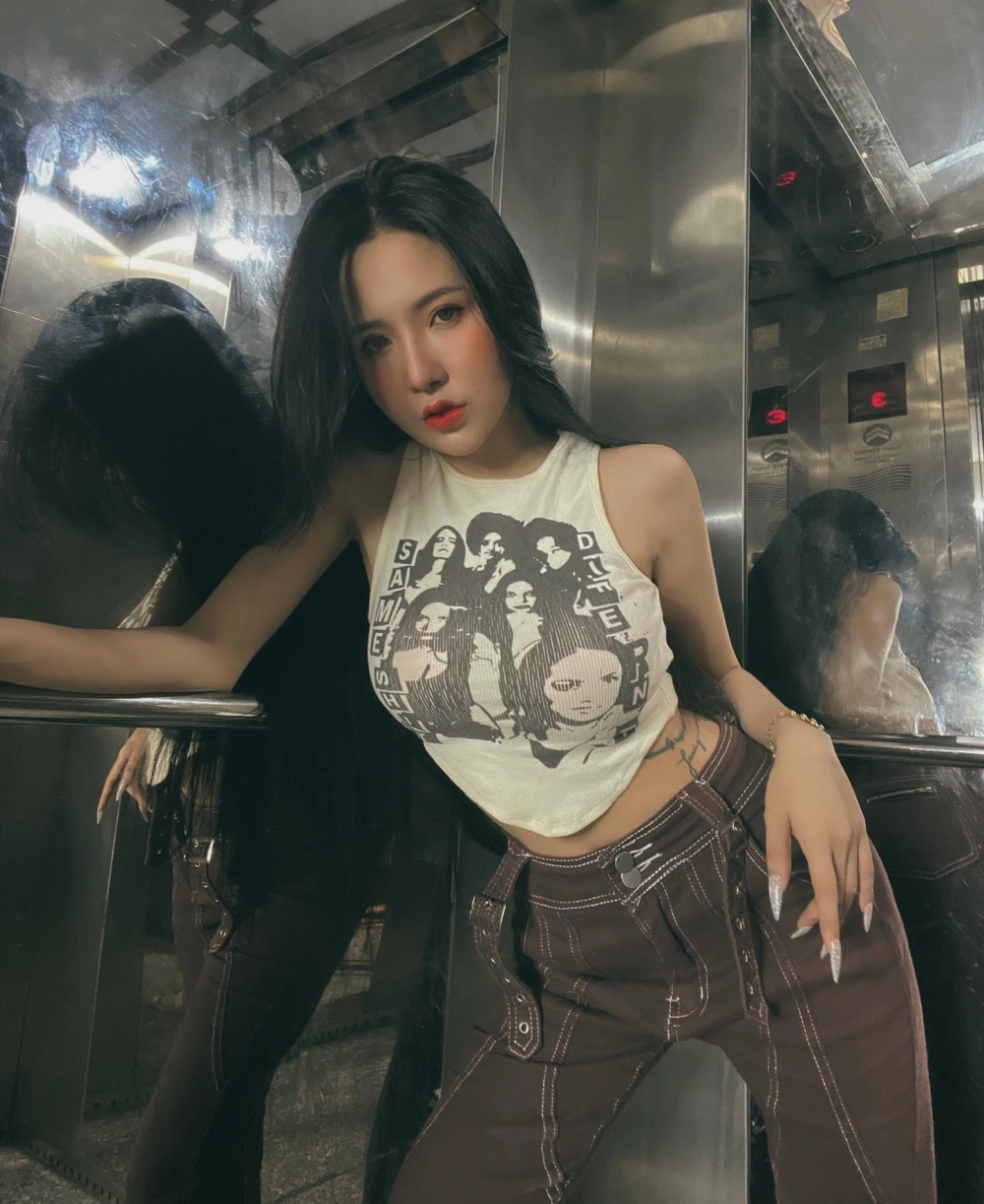 Vai diễn ấn tượng được ghi lại trong ảnh Viên Vibi Đóng Phim