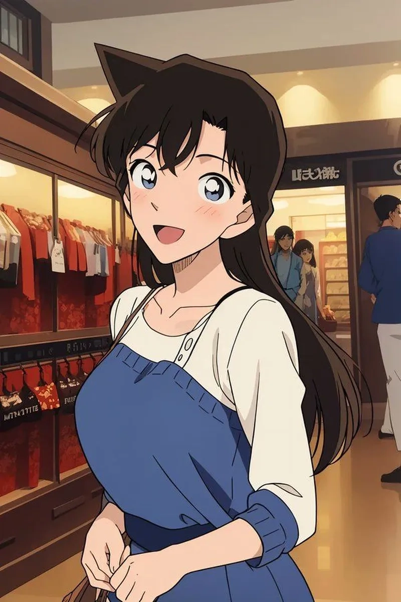 Ran Mori ngầu đỉnh cao khiến bạn mê