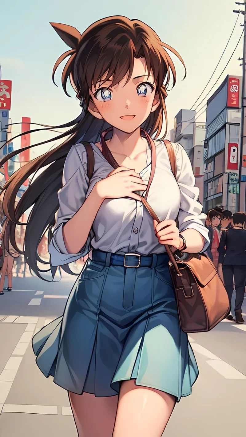 Hình mẫu của Ran Mori rực rỡ khiến bạn thích