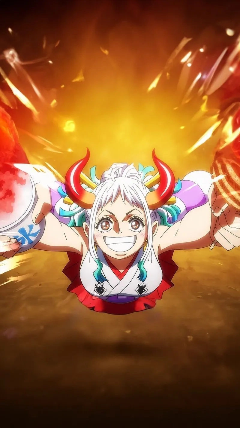 Yamato trong One Piece sống động thu hút ánh mắt