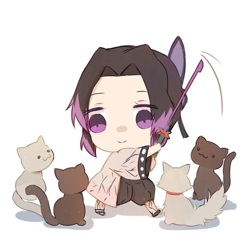 Chiêm ngưỡng hình Shinobu chibi cute chuẩn anime Nhật Bản