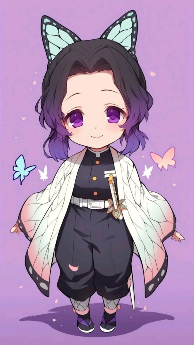 Tải miễn phí ảnh Shinobu chibi cute chất lượng cao