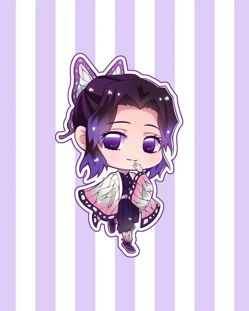 Xem ngay hình ảnh Shinobu chibi cute siêu hút mắt