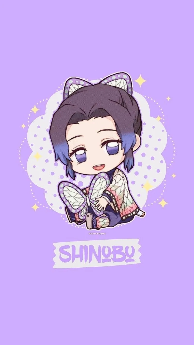 Thế giới anime Shinobu chibi mở ra nét đẹp dễ thương độc đáo