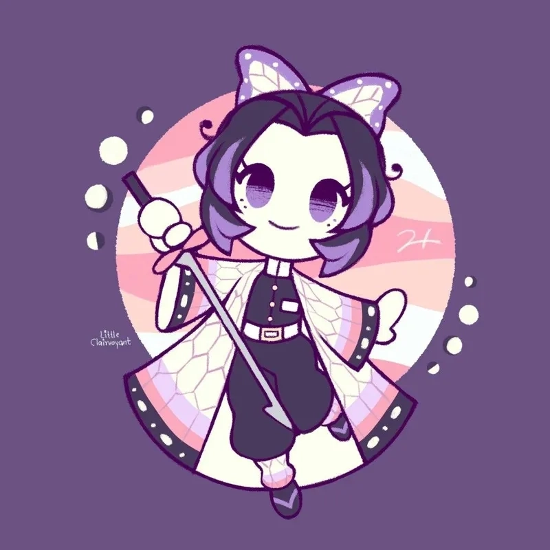 Bộ sưu tập Kochō Shinobu chibi khiến fan phát cuồng