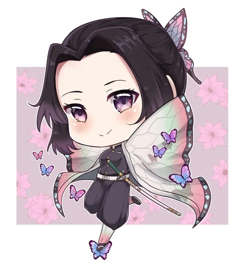 Lưu ngay những khoảnh khắc cute Shinobu chibi cho bộ sưu tập