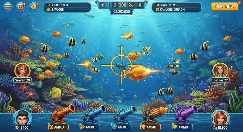 Chọn vũ khí phù hợp với từng giai đoạn bắn cá