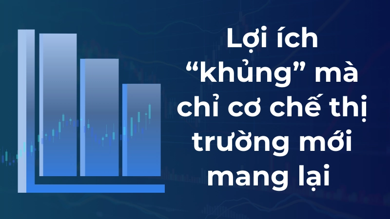 Lợi ích “khủng” mà chỉ cơ chế thị trường mới mang lại được