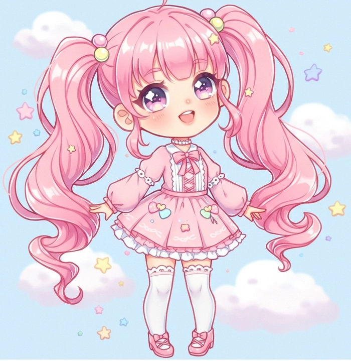 Ảnh chibi cute nữ ngọt ngào mê hoặc sexy