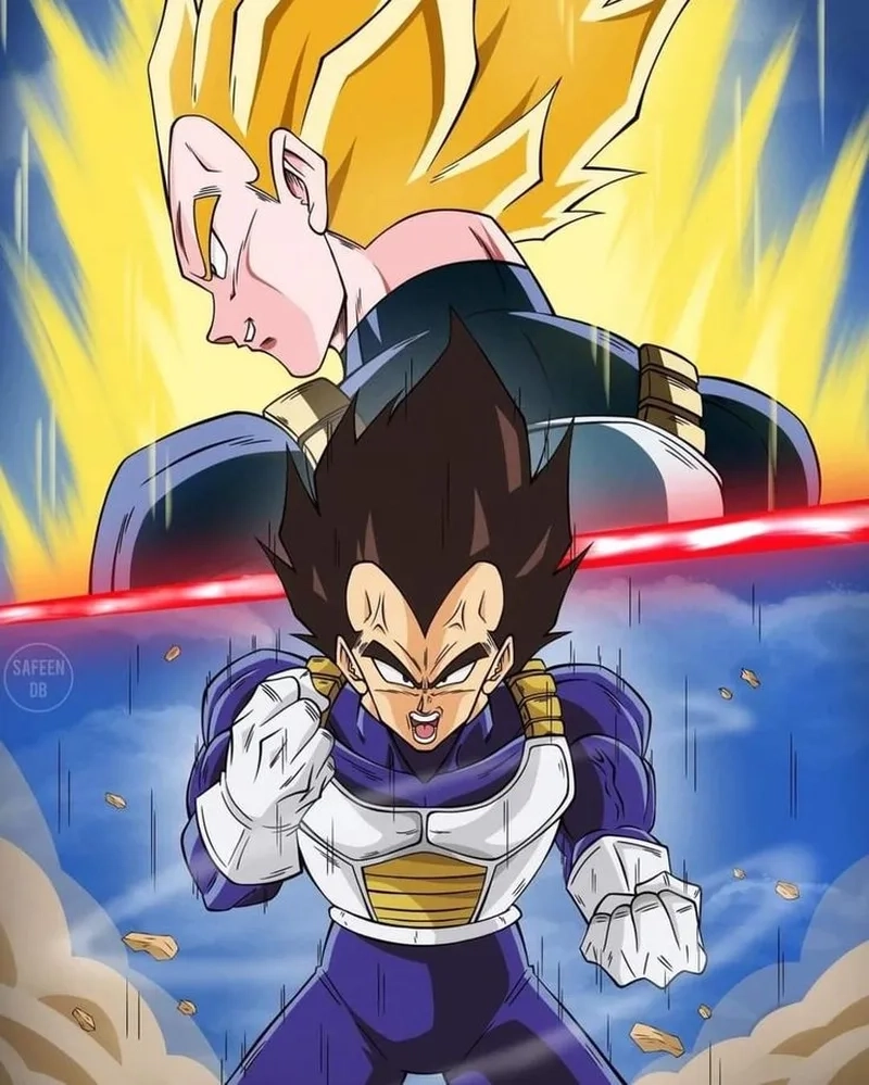 Majin vegeta sức mạnh nam tính siêu sexy